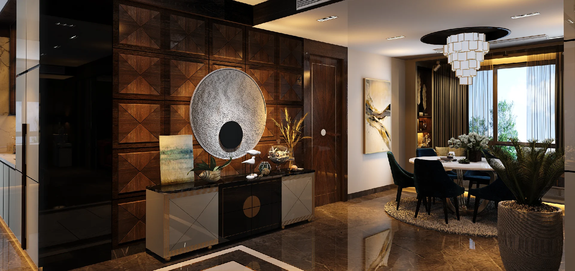 Luxury interior design showcase